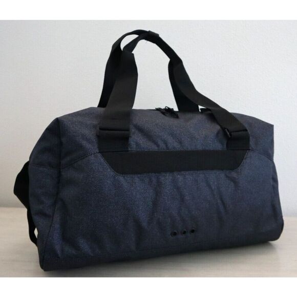 Adidas 5158409 Unisex Twill Black Lounge Duffel Bag w/Ventilated Shoe Pocket - Picture 2 of 12